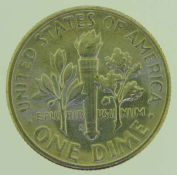 1955-S Roosevelt Dime US Coin