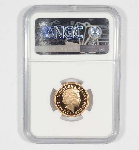 PF70 UCAM 1998 Great Britain 1 Sovereign - Graded NGC