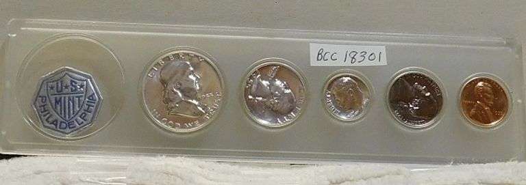 1955 GEM Proof Set, custom holder
