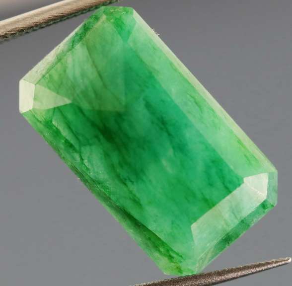 Substantial 11.37ct rich forest green Zambian Emerald