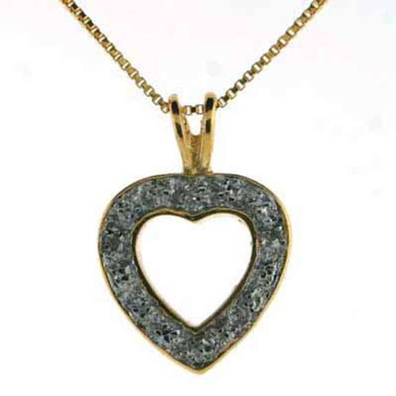 Diamond Accent Two Tone Necklace