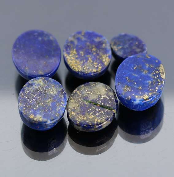 Tremendous 48.30ct midnight sky Lapis Lazuli set