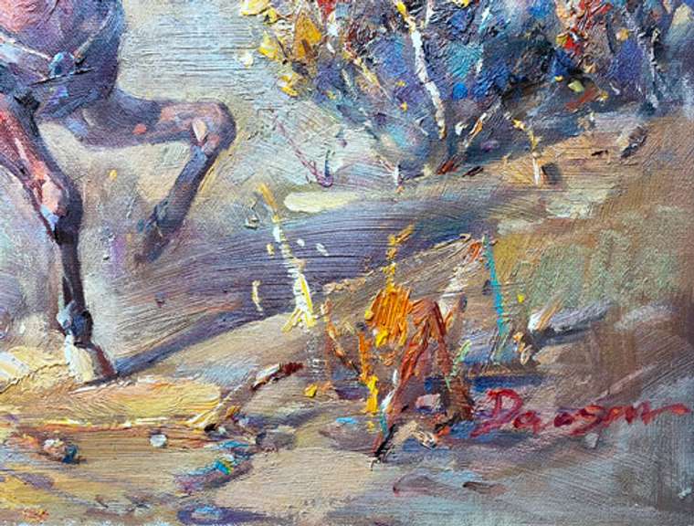 UNIQUE AND BEAUTIFUL PAINTING ON CANVAS