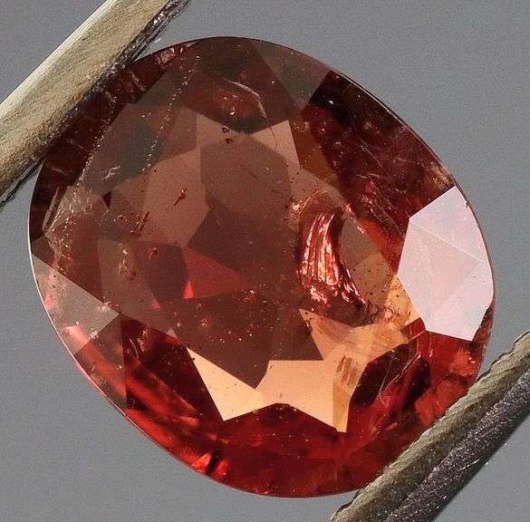 Pendant cut 1.13ct rare Amber Spinel