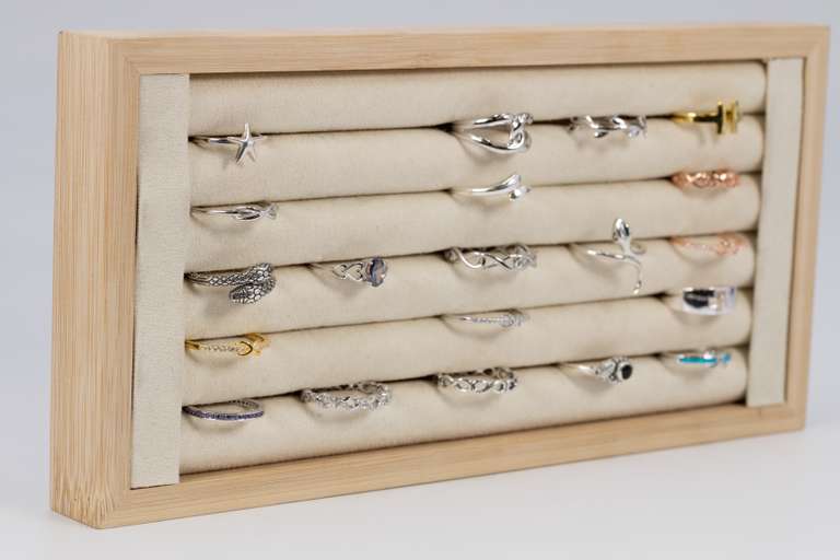 Sterling Silver .925 Ring Curated Lot of 20 RIngs Various Sizes and Styles