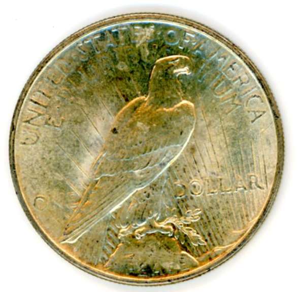 1924 Peace Silver Dollar