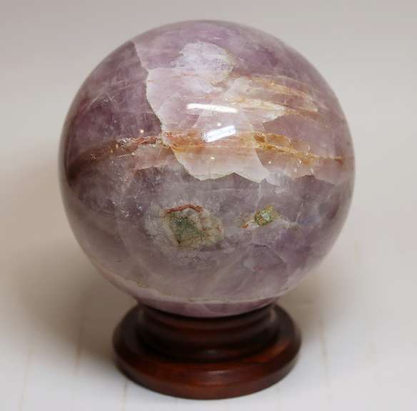Gorgeous color! 10,575ct Amethyst sphere