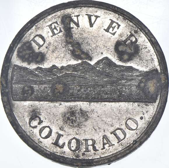 1882 National Mining & Industrial Exposition Denver, CO Medal