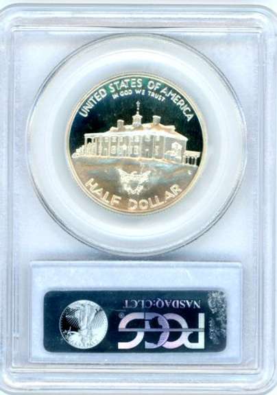 1982-S Proof Washington Silver Commemorative Half Dollar in PCGS MS69DCAM
