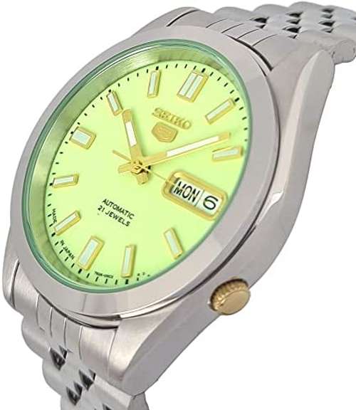 Seiko Yellow Dial Automatic, New In Box.