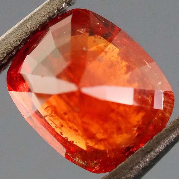 Excellent 1.49ct open color blood orange Spinel