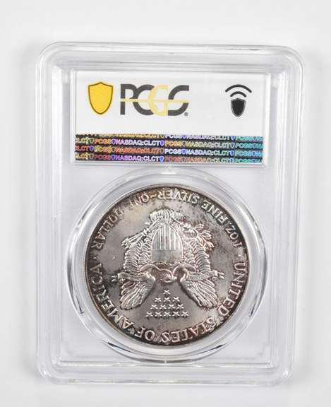 MS66 1991 American Silver Eagle - Graded PCGS