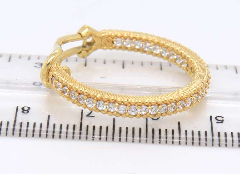 Judith Ripka Cubic Zirconia Earrings