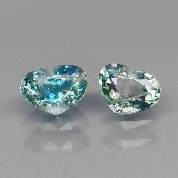 Gorgeous .80ct Australian Sapphire pair