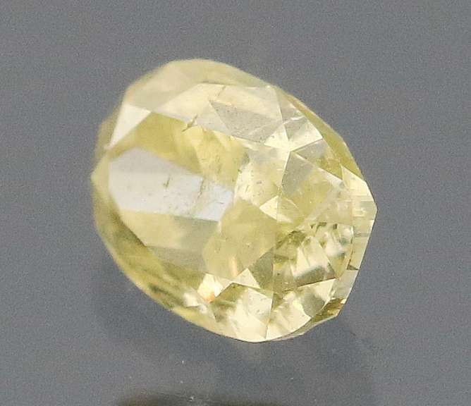 Gorgeous .23ct oval cut yellow Diamond
