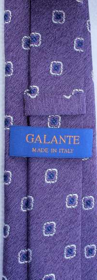 Fine Quality Italian Hand Made Silk Tie By Galante