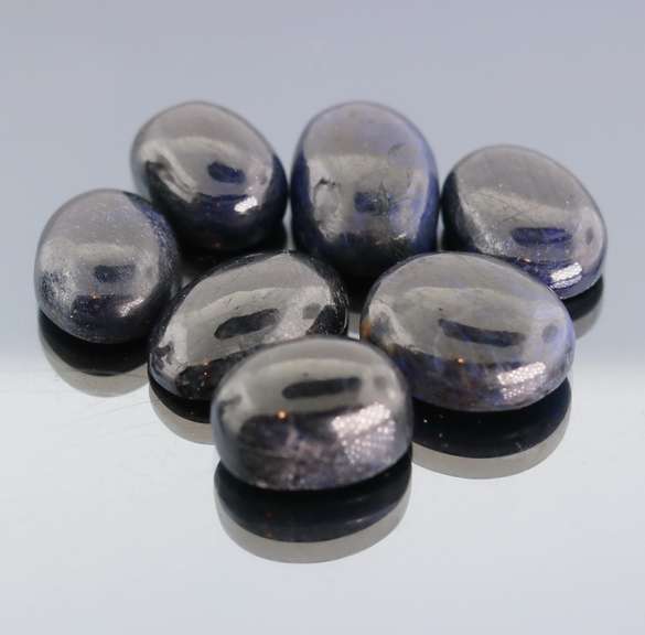Giant 197.78ct royal blue Sapphire cabochon set