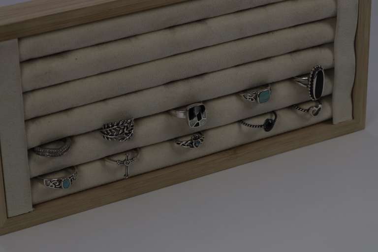 Sterling Silver Curated Ring Assortment Various Sizes & Styles (10 Ring Lot)