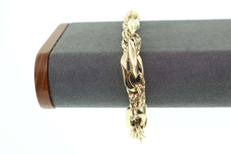 14kt Yellow Gold Bracelet