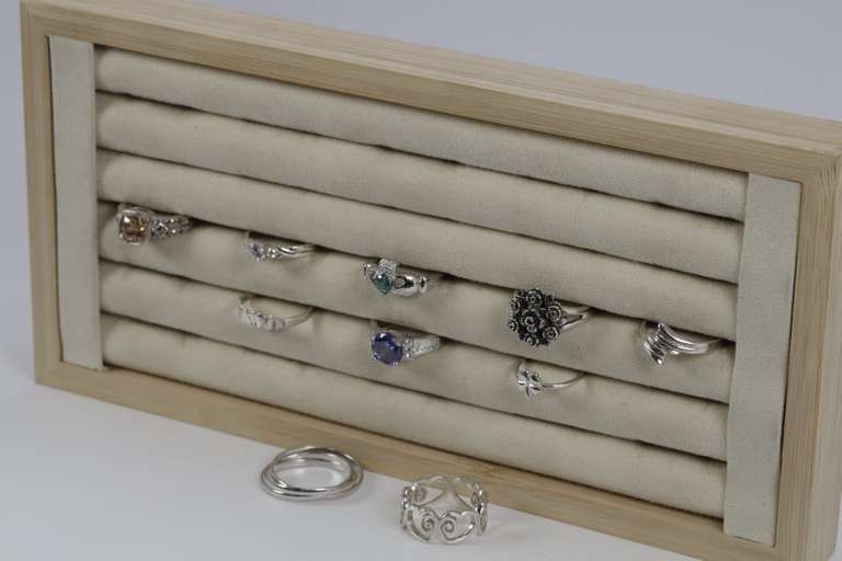 Sterling Silver Curated Ring Assortment Various Sizes & Styles (10 Ring Lot)
