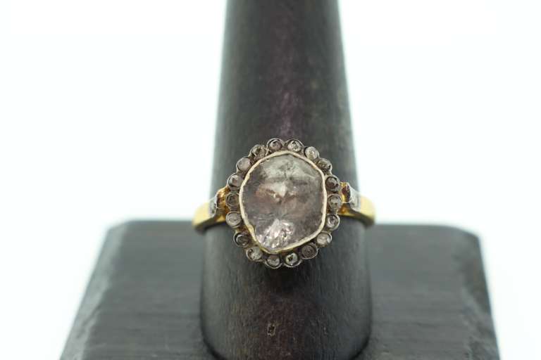 Sterling Silver & Diamond Ring