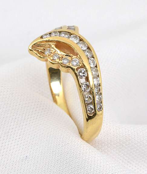 Practical Channel Set Diamond Ring