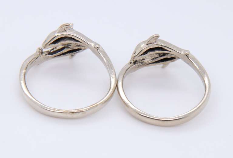 Group Lot of 4 Vintage 925 Sterling Silver Rings