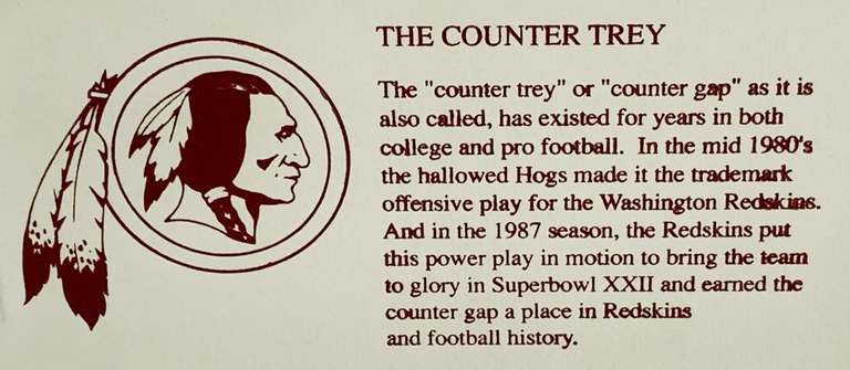 Redskins in Motion Print