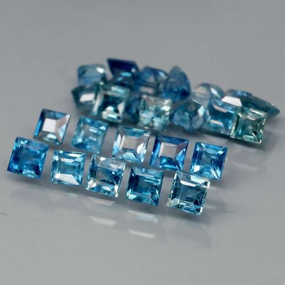 Exquisite 3.30ct 25 piece Sapphire set