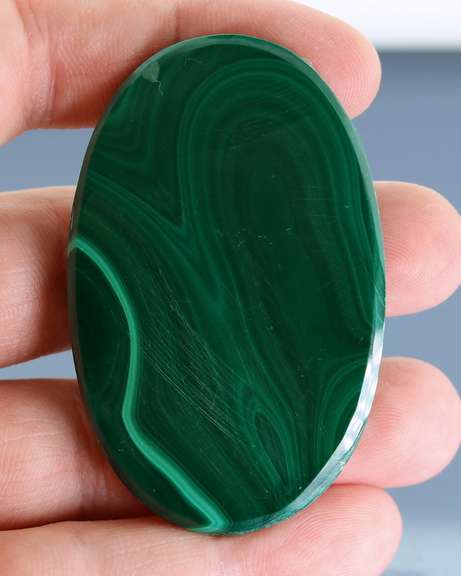 Magnificent 186.68ct untreated Malachite