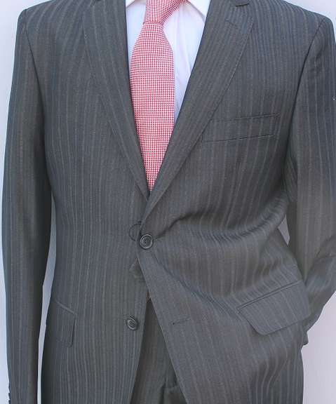 Stylish Slim Fit Suit, Made in Italy