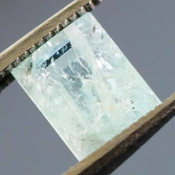 Super cool .68ct cracked ice paraiba blue tourmaline