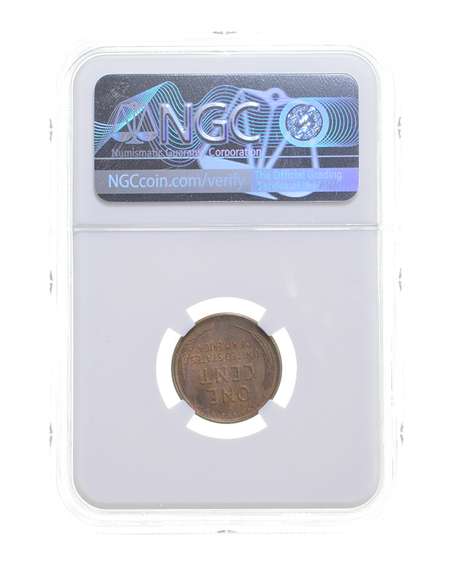 MS65 RB 1909-S VDB Lincoln Wheat Cent - Graded NGC