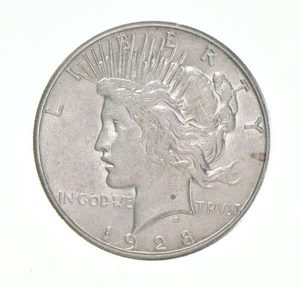 1928-S Peace Silver Dollar