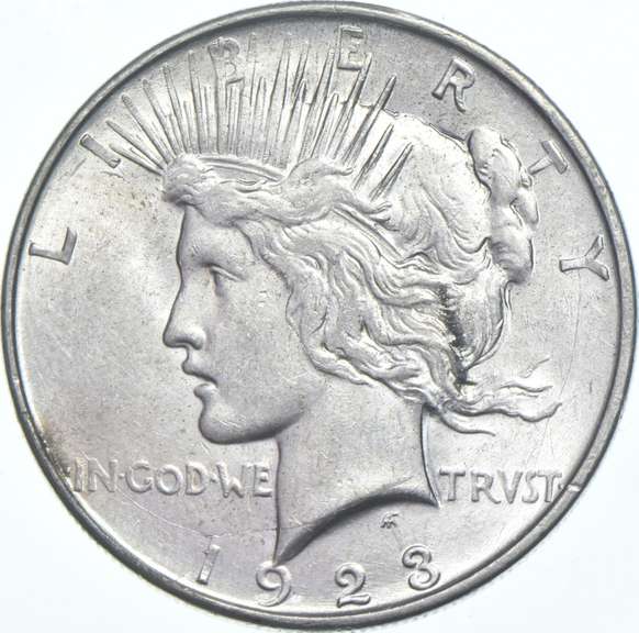 1923-D Peace Silver Dollar - VAM1K
