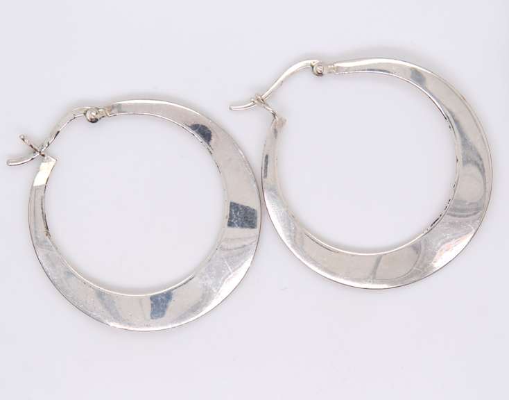 Sterling Silver Hoop Earrings