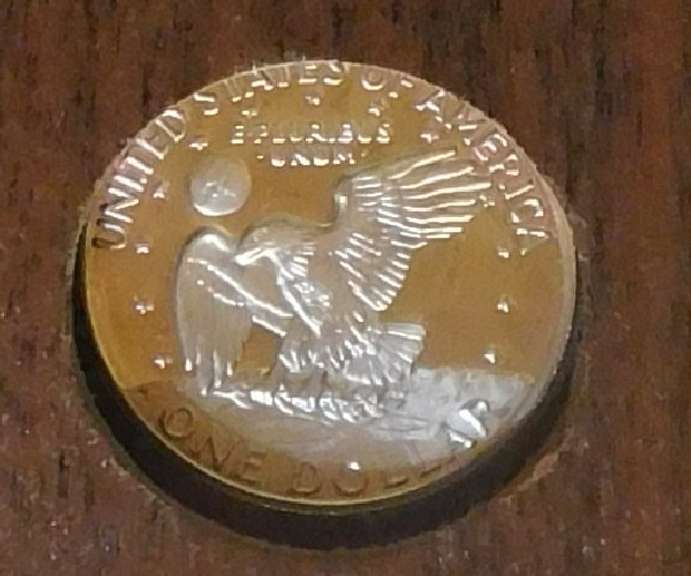 1971 PRF Silver Ike Dollar GEM