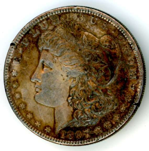 1897 Morgan Silver Dollar