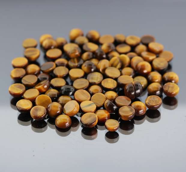 Untreated 194.16ct full cats eye Tigers Eye set