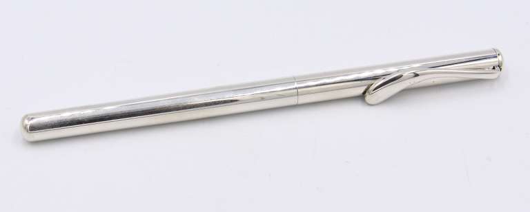 Tiffany & Co Silver Ball Point Pen