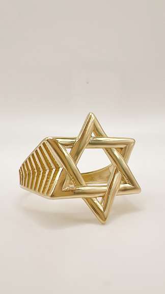Men's 14kt Solid Yellow Gold Ring