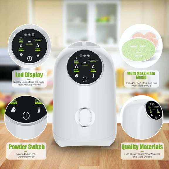 Smart LCD Touch Screen Fruit And Vegetable Mask Machine