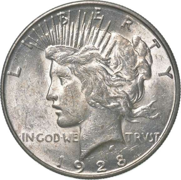 1928-S Peace Silver Dollar