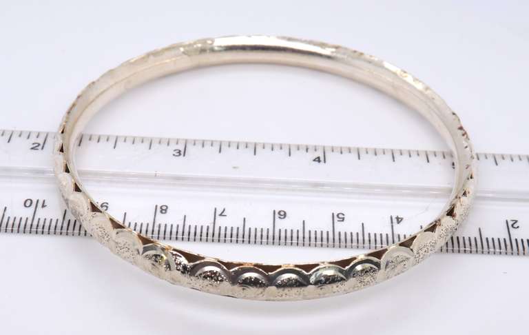 Group Lot of 4 Vintage 925 Sterling Silver Bangles