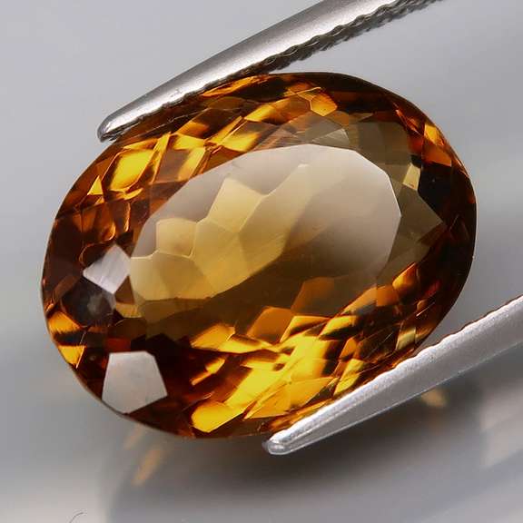 Simply divine 9.01ct high fire Imperial Citrine