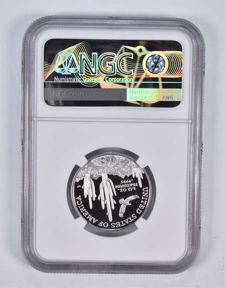 PF70 UCAM 2001-W $50 American Platinum Eagle 1/2 Oz Platinum NGC