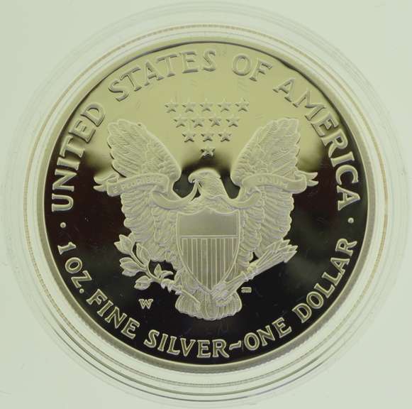 2004-W 1 oz Proof American Silver Eagle with Box and COA
