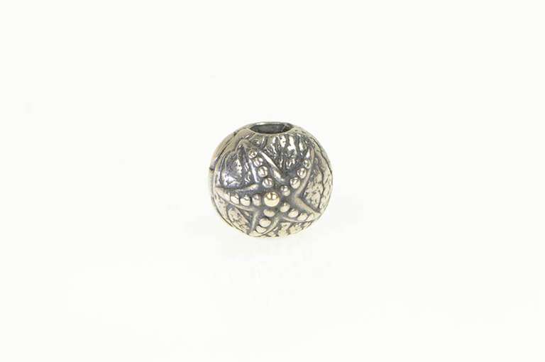 Sterling Silver Pandora Retired Star Fish Bead Spacer Charm/Pendant