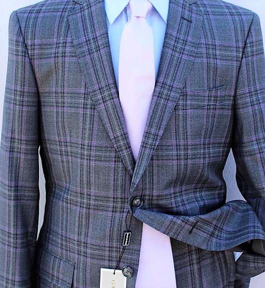 An Eye Catching Italian Made Plait Suit