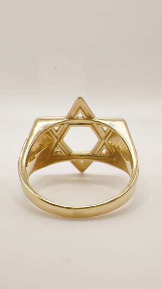 Men's 14kt Solid Yellow Gold Ring